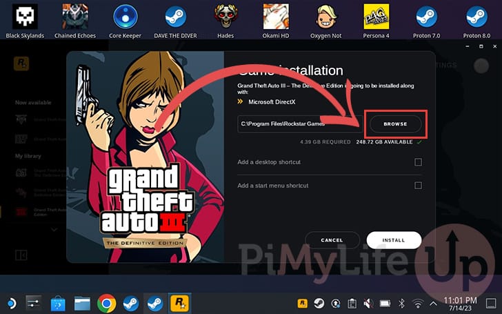 Installing the Rockstar Games Launcher on the Steam Deck - Pi My Life Up